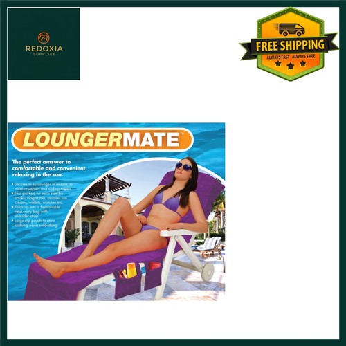 Luxury purple sun lounger - purple,