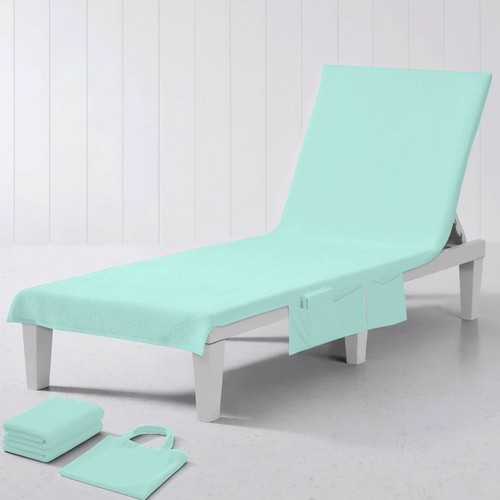 Sand free sun lounger towel - sand,