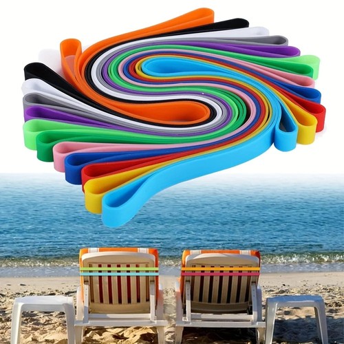 Beach towel bands sunbed - towel,
