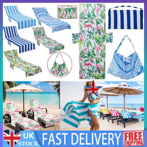 Sun lounger beach towel - sun, with